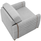 Poltrona Para Sala De Estar Decorativa Pés De Madeira Base Fi