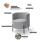 Poltrona Para Sala De Estar E Quarto Califórnia Ecológica Cin