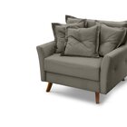 Poltrona Para Sala De Estar Love Castor