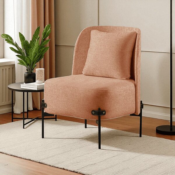 Poltrona Para Sala De Estar Madeira Maciça Aurora Luxo Terrac