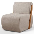 Poltrona Para Sala De Estar Madeira Maciça Cecília Luxo Cappu