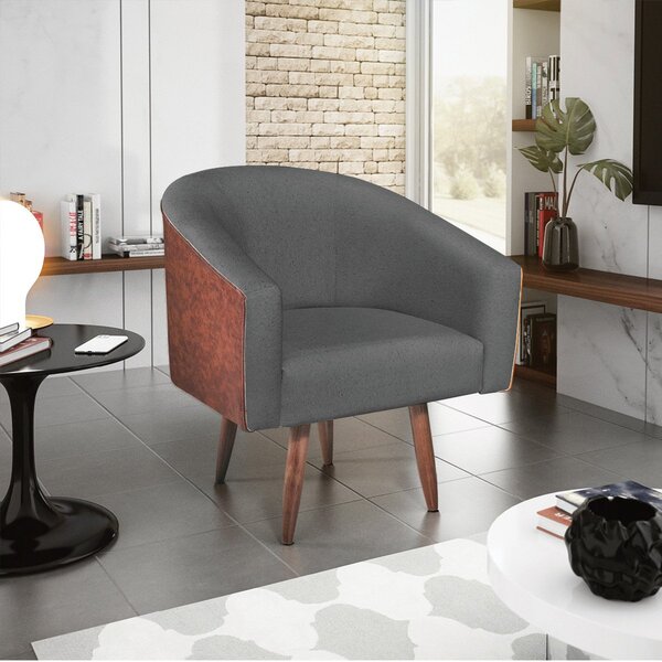 Poltrona Para Sala De Estar Mariana  Chumbo