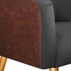 Poltrona Para Sala De Estar Mariana  Chumbo