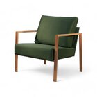 Poltrona Para Sala De Estar Metal Industrial Sophia Verde