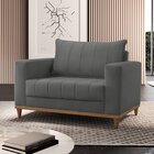 Poltrona Para Sala De Estar Noah Genebra/granito