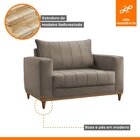 Poltrona Para Sala De Estar Noah Jolie/cinza