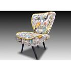 Poltrona Para Sala De Estar Pés Palitos Tathy Net - Ibiza