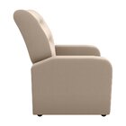 Poltrona Para Sala De Estar Reclinável Classic Light Bege