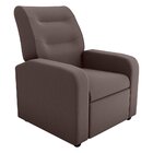 Poltrona Para Sala De Estar Reclinável Classic Light Marrom