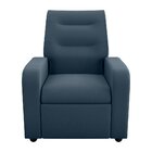 Poltrona Para Sala De Estar Reclinável Classic Light Petróleo