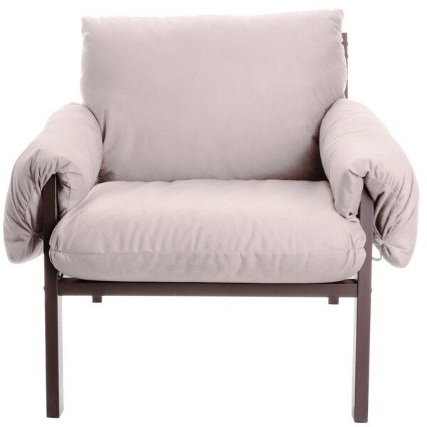 Poltrona Para Sala De Estar Soft Areia