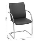 Poltrona Para Sala De Estar Sophia Preto