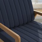 Poltrona Para Sala De Estar Uxuá 104 Azul