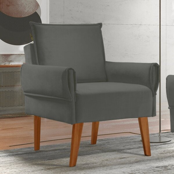 Poltrona Para Sala De Estar Vintage Genebra/granito