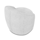 Poltrona Para Sala Decorativa Orgânica Lua Bouclê D03 - D'ros