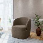 Poltrona Para Sala E Escritório Base Giratória Samara Veludo