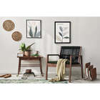 Poltrona Para Sala Oliva - Amêndoa E Corda Verde - Meu Móvel