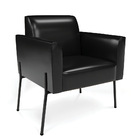 Poltrona Pé De Ferro Preto Kit 2 Para Sala Marisa Corano Pret