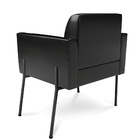 Poltrona Pé De Ferro Preto Kit 2 Para Sala Marisa Corano Pret