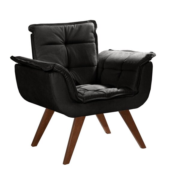 Poltrona Pé Palito Decoração Sala Quarto Recepção Bella Opala