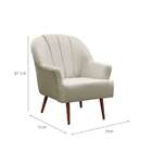 Poltrona Pequim Off White