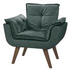 Poltrona Pérola - Suede Verde