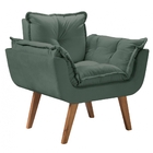 Poltrona Pérola - Suede Verde
