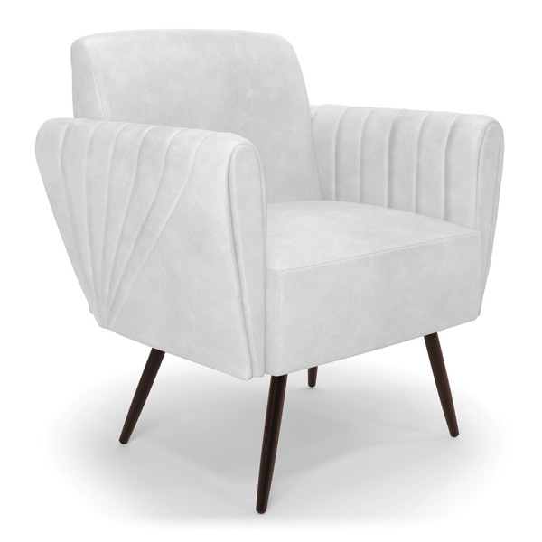 Poltrona Pés Palito De Ferro Bruna Corano D01 - D'rossi  - Br