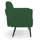 Poltrona Pés Palito De Ferro Bruna Veludo D01 - D'rossi  - Ve