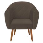 Poltrona Pés Palito Herrera  Marrom