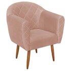 Poltrona Pés Palito Herrera  Rosê