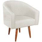 Poltrona Pés Palito Omodei Louise Linho