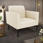 Poltrona Pés Villach Marisa Linho - A19 Bege