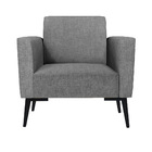 Poltrona Pés Villach Marisa Linho - A26 Grafite