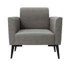 Poltrona Pés Villach Marisa Suede - Grafite