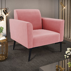 Poltrona Pés Villach Marisa Suede - Rose