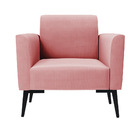 Poltrona Pés Villach Marisa Suede - Rose