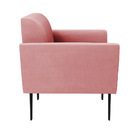 Poltrona Pés Villach Marisa Suede - Rose