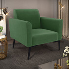 Poltrona Pés Villach Marisa Suede - Verde