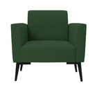 Poltrona Pés Villach Marisa Veludo - Verde