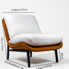 Poltrona Pipa White Arrow Branca