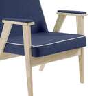 Poltrona Pis Lonita Azul Marinho