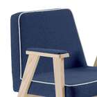 Poltrona Pis Lonita Azul Marinho