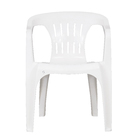 Poltrona Plástico Atalaia Branca 73x53cm