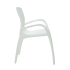 Poltrona Plástico Clarice Branca 80x59cm Tramontina
