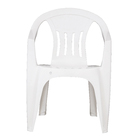 Poltrona Plástico Ilhabela Branca 78,5x56cm