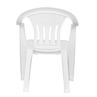 Poltrona Plástico Ilhabela Branca 78,5x56cm