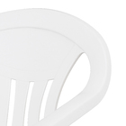 Poltrona Plástico Ilhabela Branca 78,5x56cm