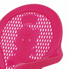 Poltrona Plástico Infantil Catty Rosa 56x35cm