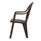 Poltrona Plástico Jamaica Marrom 89x58cm